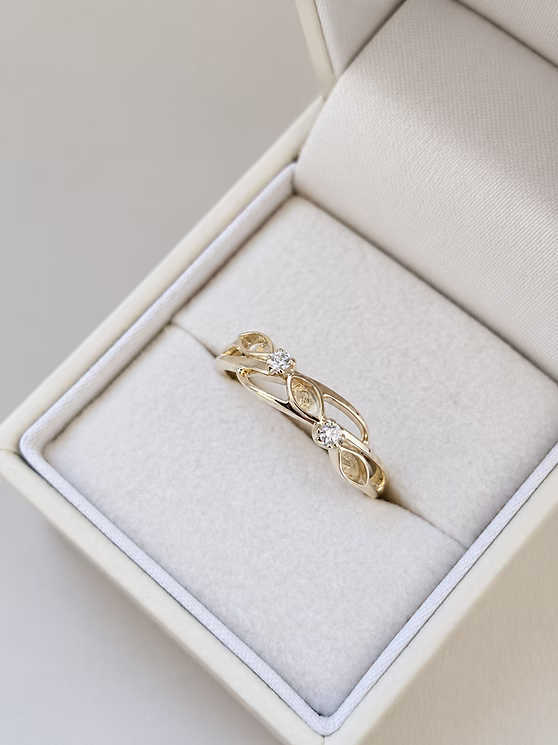 Solid 9ct Gold Evelyn Eternity Ring