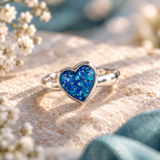 Heart of an Angel Ring