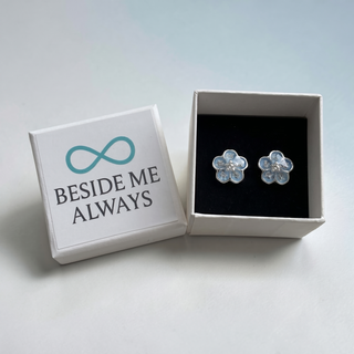 Sparkling Forget Me Not Earrings