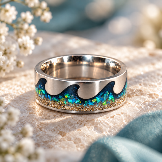 The Sea and Me Channel Ring