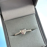 Bobble Heart Ring handmade keepsake jewellery