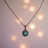 Forever Circle Pendant 18ct Rose Gold PVD handmade keepsake jewellery
