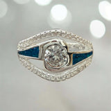 Solid Silver Guardian of Keepsake Ring handmade keepsake jewellery