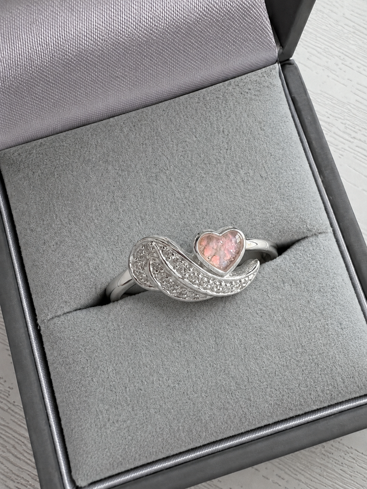 Angels Hug Ring handmade keepsake jewellery
