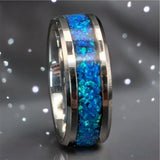 Mens Silent Strength Channel Ring (SS) handmade keepsake jewellery