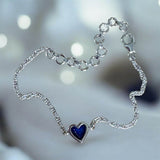 Mini Bubble Heart Bracelet handmade keepsake jewellery