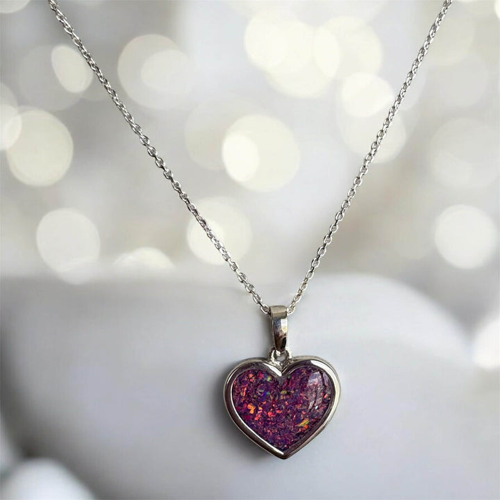 Devoted Heart Pendant handmade keepsake jewellery