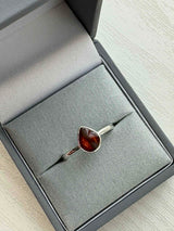 Silent Teardrop Ring handmade keepsake jewellery