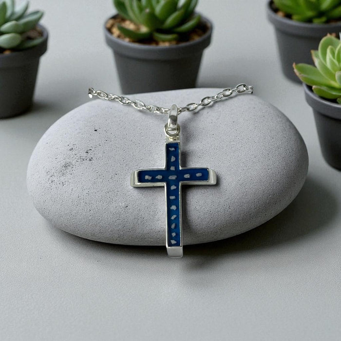 Guardian Cross Pendant handmade keepsake jewellery