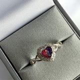 Infinity Heart Ring handmade keepsake jewellery