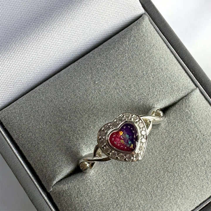 Infinity Heart Ring handmade keepsake jewellery