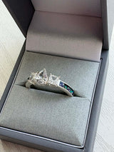 Princess Cassandra Ring, suitable for 2 sets of . handmade keepsake jewellery