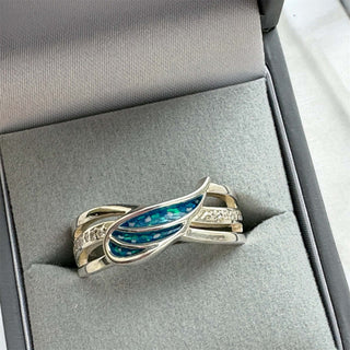 Angel Wing Ring, suitable for up to 3 sets of inclusions