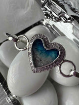 Classic Heart Bangle handmade keepsake jewellery