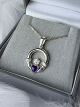 Eternal Claddagh Pendant handmade keepsake jewellery
