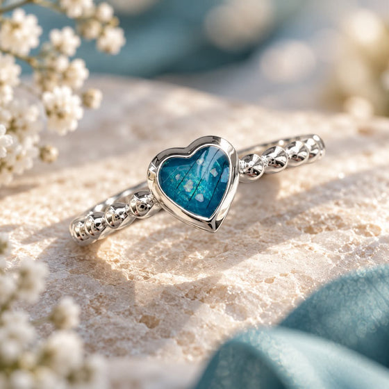 Bobble Heart Ring