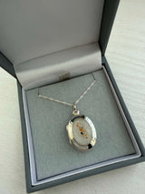 Everlasting Keepsake Oval Locket Pendant handmade keepsake jewellery