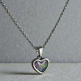 Sweet Keepsake Heart Pendant Stainless Steel handmade keepsake jewellery