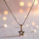 Sweet Keepsake Star Pendant 18ct Rose Gold PVD handmade keepsake jewellery