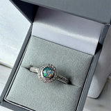 Limited Edition Joan's Halo Ring handmade keepsake jewellery