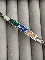 Mens Lightweight Stainless Steel My Beloved Bracelet handmade keepsake jewellery