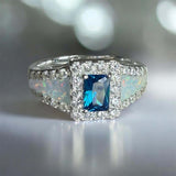 Solid Silver Ocean of Keepsake Ring handmade keepsake jewellery