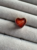 Sweet Keepsake Heart Charm 18ct Rose Gold PVD handmade keepsake jewellery