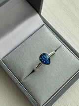 Silent Teardrop Ring handmade keepsake jewellery