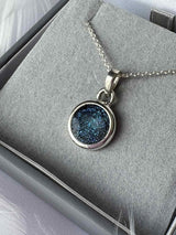 Forever Circle Silver Pendant handmade keepsake jewellery