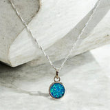 Forever Circle Silver Pendant handmade keepsake jewellery