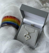 Paw in my Heart Pendant handmade keepsake jewellery