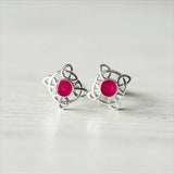 Catriona Celtic Knot Earrings handmade keepsake jewellery