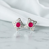 Catriona Celtic Knot Earrings handmade keepsake jewellery