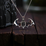 Eternal Night Bat Pendant handmade keepsake jewellery