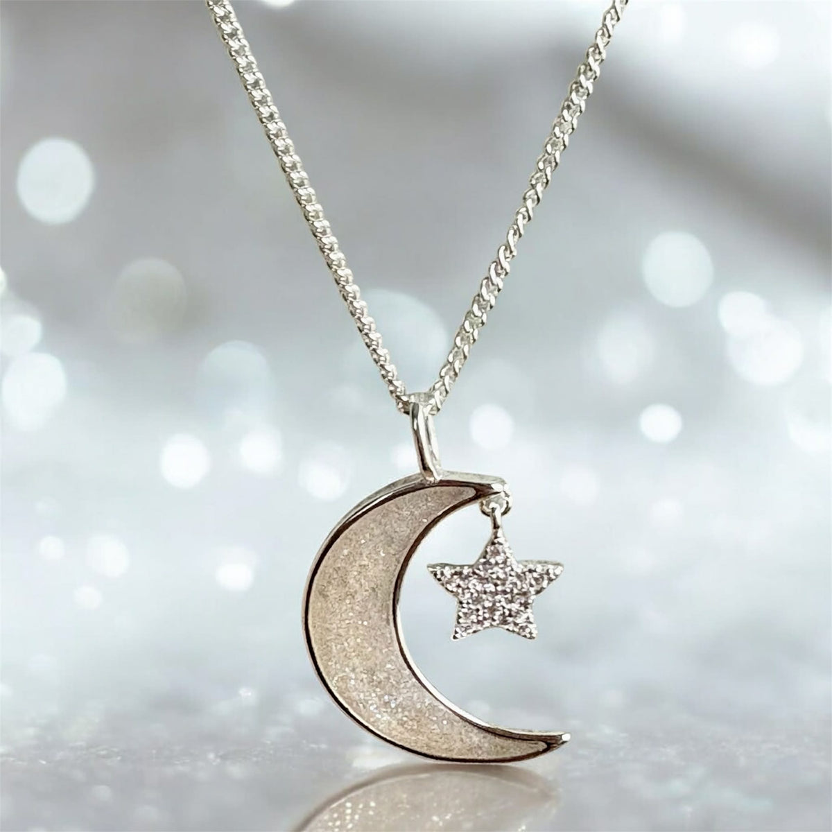 Moon & Star Pendant