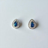 Tearstone Earrings handmade keepsake jewellery