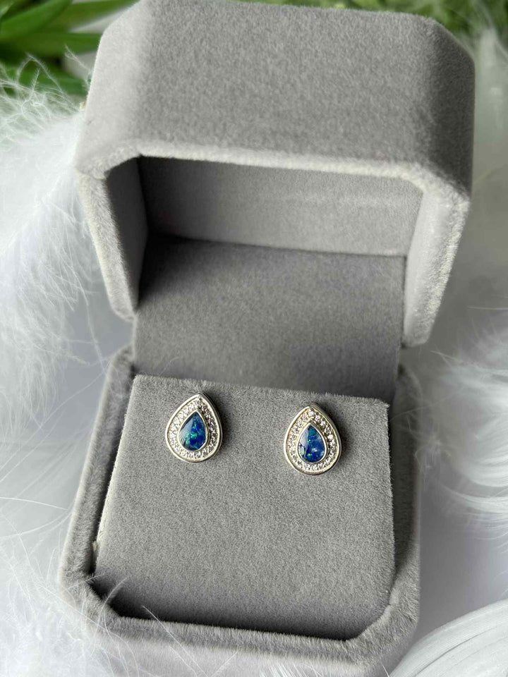 Tearstone Earrings handmade keepsake jewellery