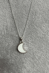 Small Moon Pendant handmade keepsake jewellery